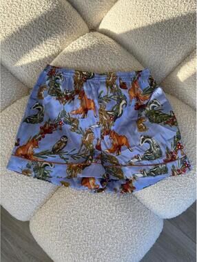 Their Nibs Women's Animal Print Shorts Size Small